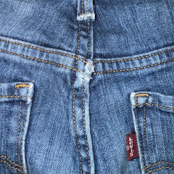 Women’s Levi's High Rise Skinny Slim Stretch Blue Jeans W28 L32 US Size - Picture 6 of 8